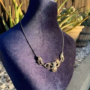 1930’s Art Deco Sterling Silver Necklace